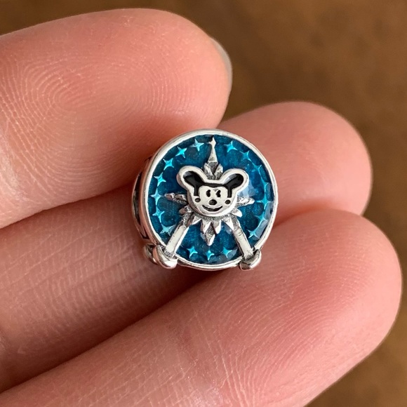 NWOT Disney Mickey Mouse Ferris Wheel Charm Sterling Silver 925 - Picture 4 of 8